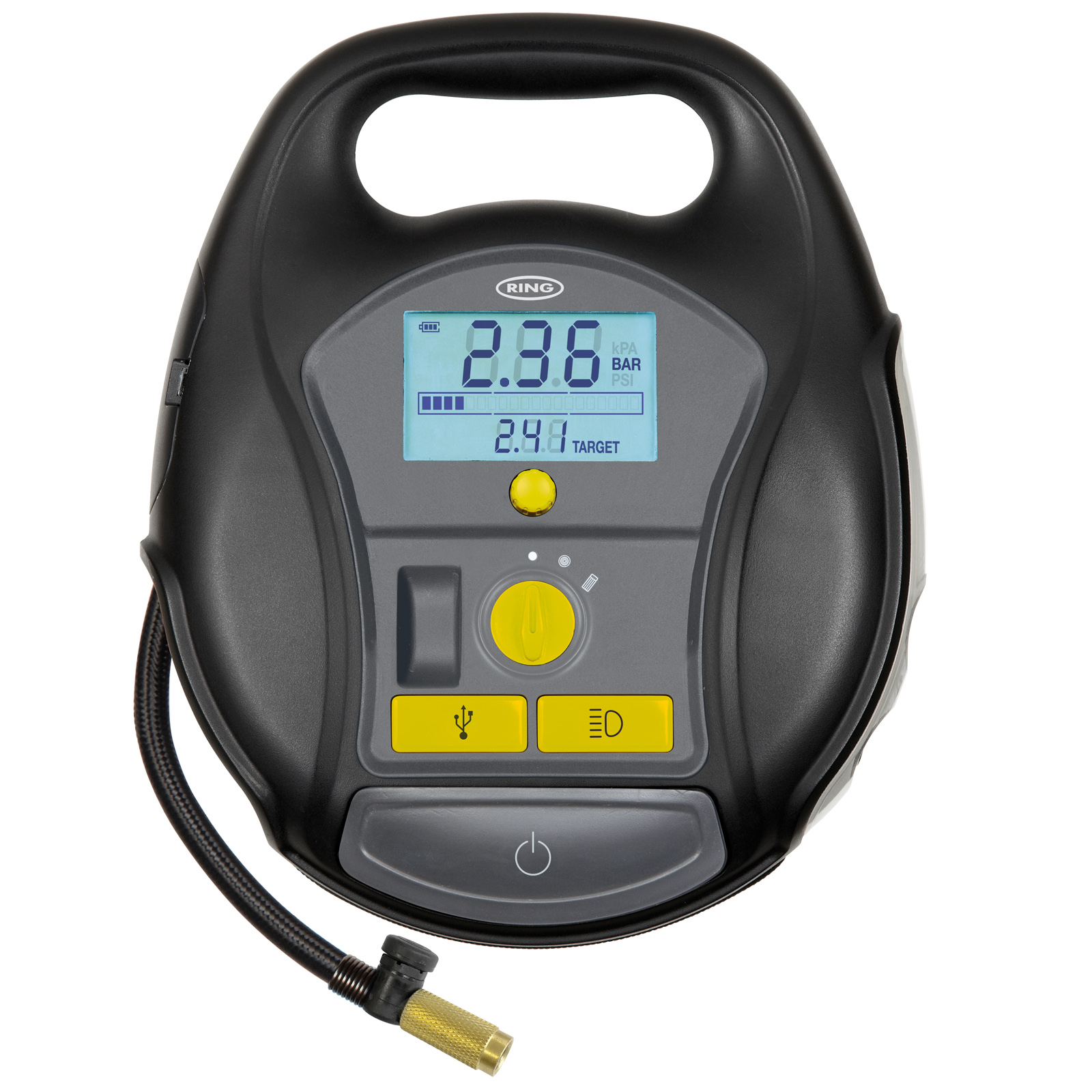 Rechargeable deals tyre pump